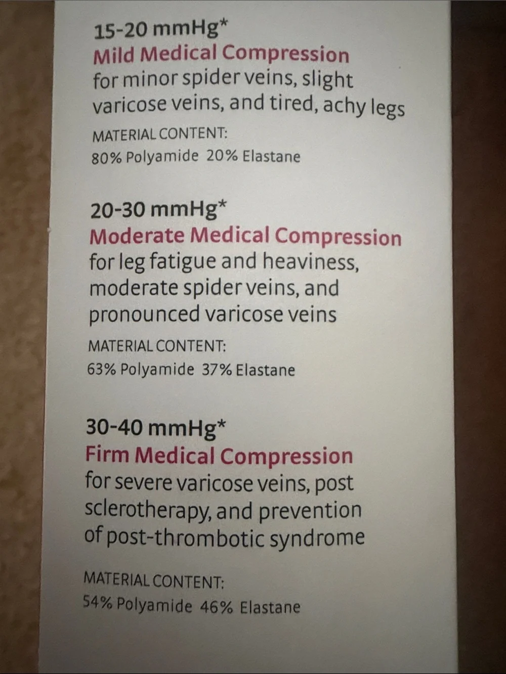 Comfort Medical Compression Pantyhose — Nude (Beige)